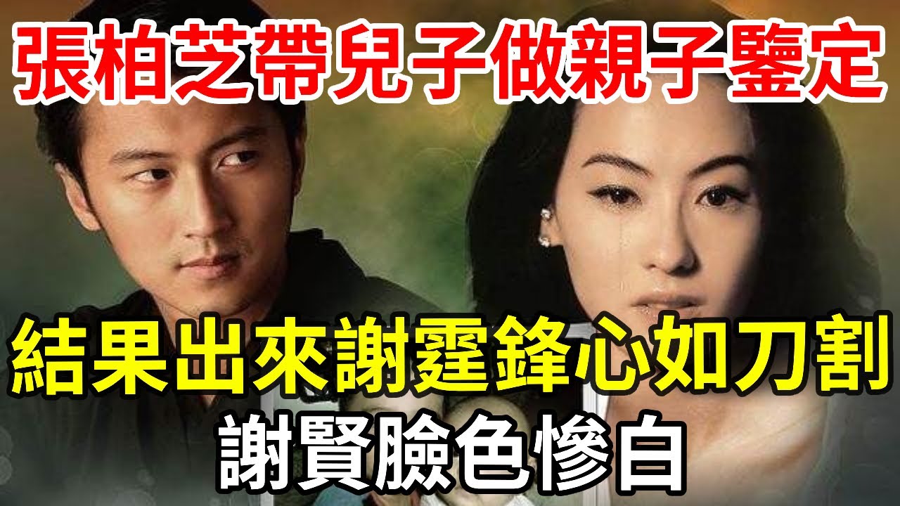 震驚全港！ 謝賢改寫遺囑更換繼承人，一份親子鑒定報告撕開謝霆鋒好男人遮羞布，張柏芝輕鬆得到10億遺產？